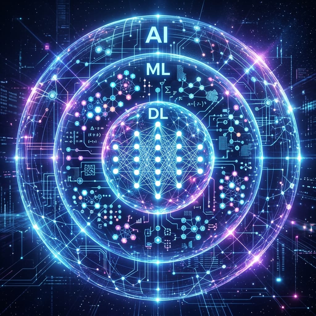 AI vs ML vs Deep Learning: Simple Difference Guide