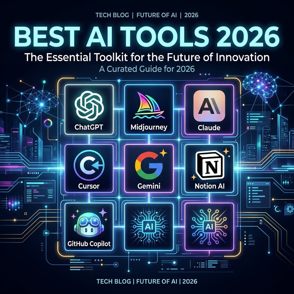 Best AI Tools List 2026: Har Kaam ke liye Best AI Tool!