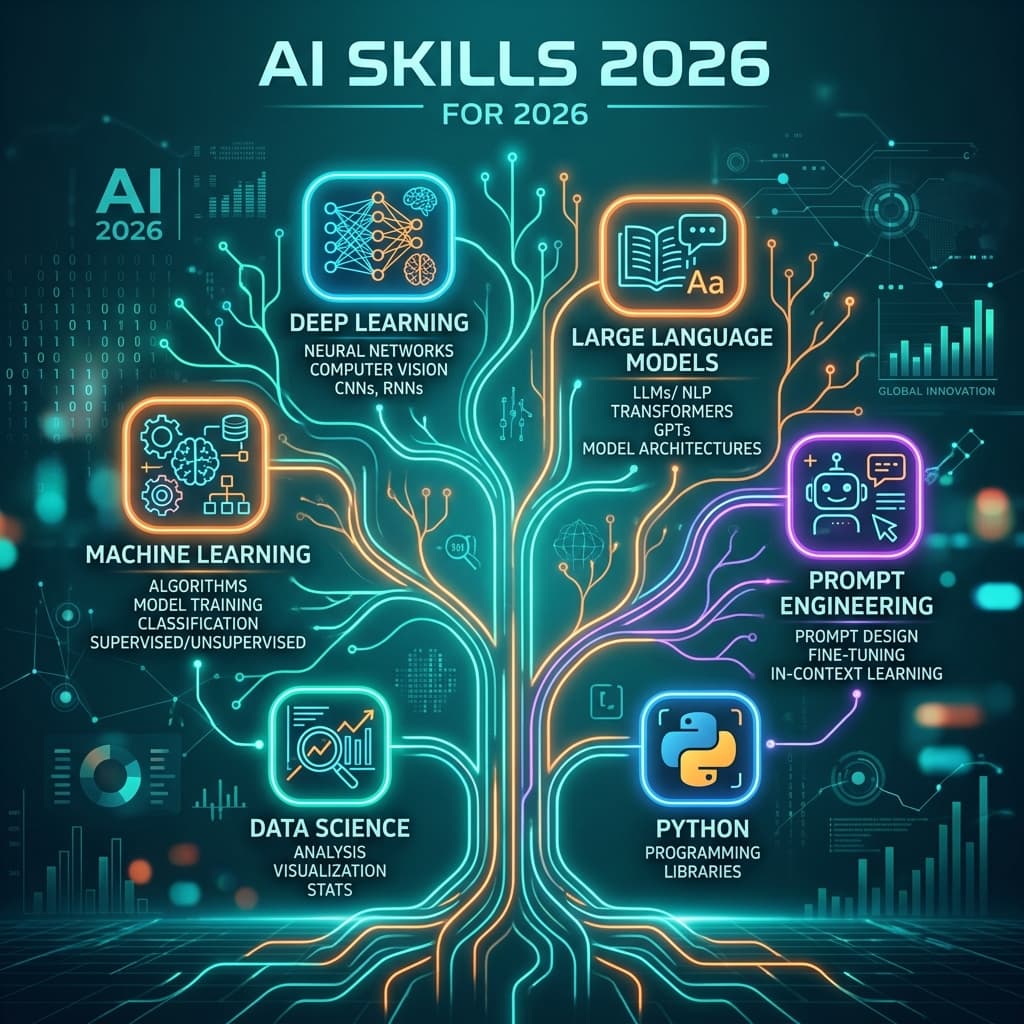 AI Skills 2026: Kal ki duniya ke liye taiyaar ho jayein