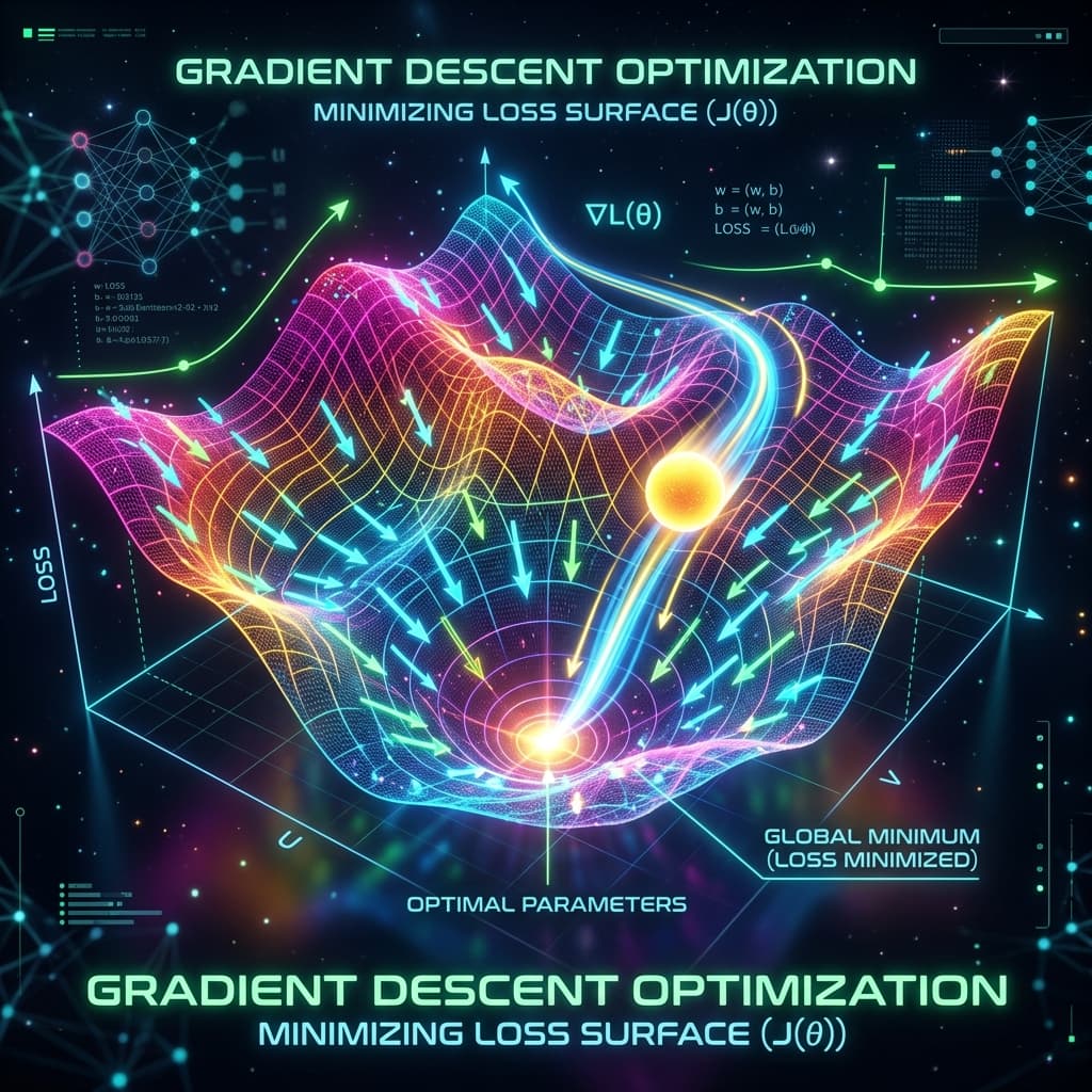 Gradients aur Optimization: AI ka Seekhne ka Raaz