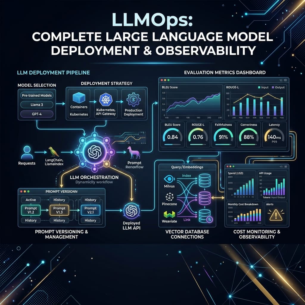 LLMOps Kya Hai? Large Language Models ko Production mein Deploy Karo (2026)