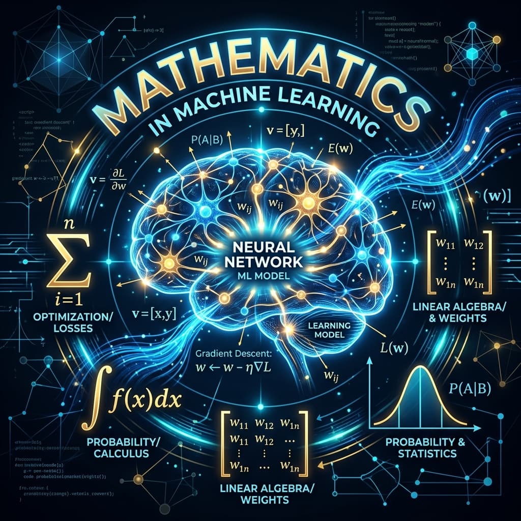 Machine Learning mein Math ka Role: Kyon aur Kaise?