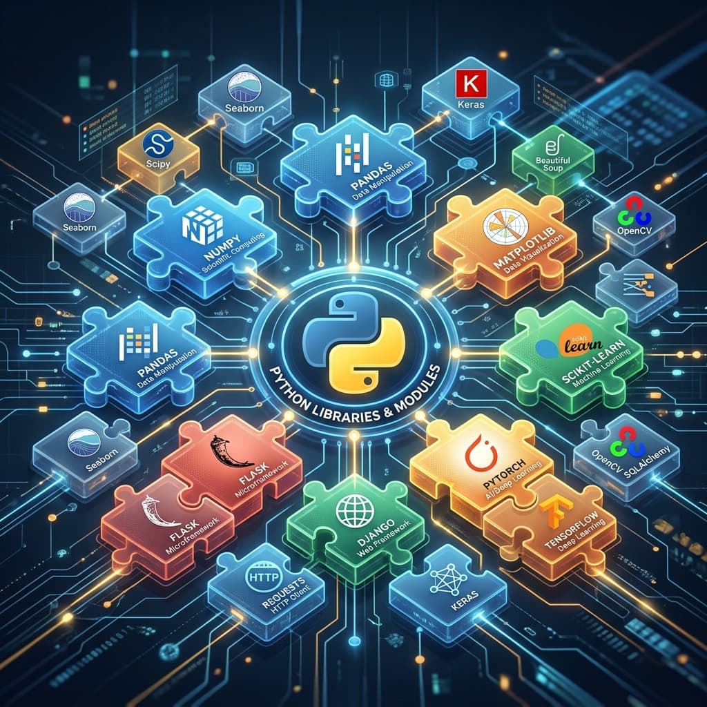 Python Modules & Libraries: AI ka asli powerhouse